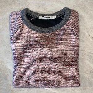 T by Alexander Wang Tweed Pattern Sweater